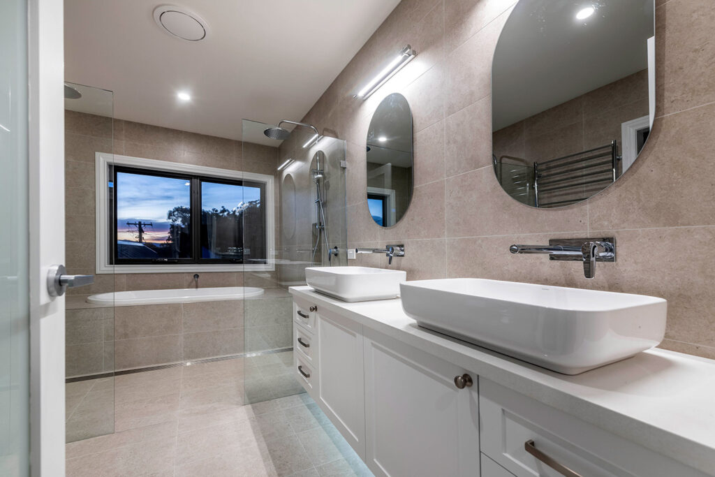 Ebden Street Ainslie residence bathroom