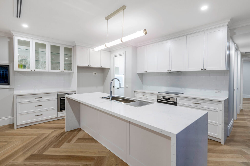 Ebden Street Ainslie residence street kitchen area