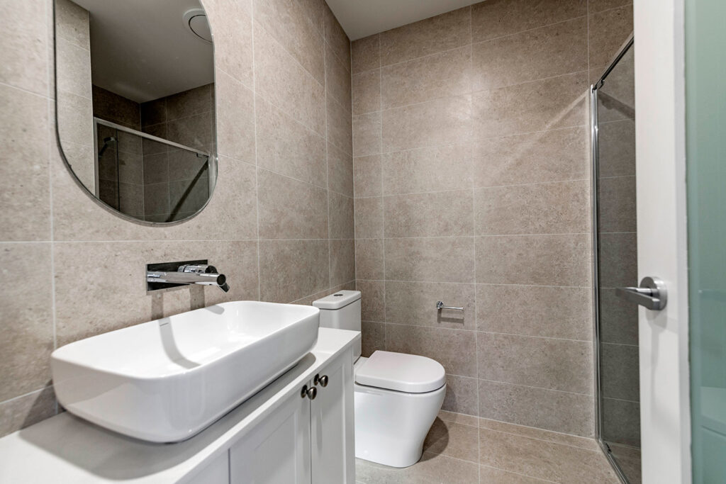 Ebden Street Ainslie residence bathroom