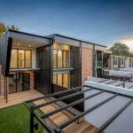 Parkside Development, Turner rear deck and courtyard