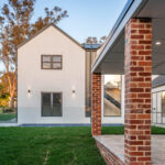 Ebden Street Ainslie residence rear view towards pool