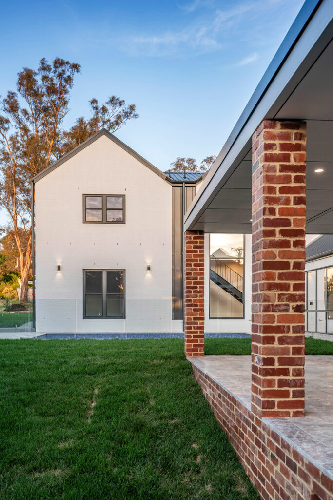 Ebden Street Ainslie residence rear view towards pool