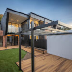 Parkside Development, Turner rear deck and courtyard