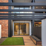 Parkside Development, Turner rear deck and courtyard